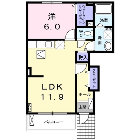 トークパレスＫの物件間取画像